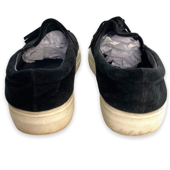 JSLIDES aztec black suede tassel slip on platform sneakers Size 8.5 - Picture 4 of 5